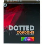 Apollo Life Dotted Condoms, 3 Count