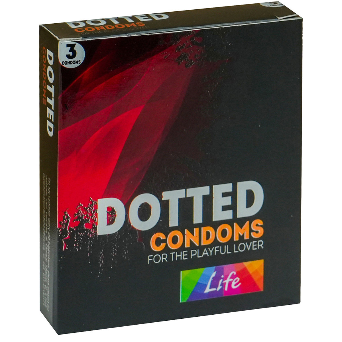 Apollo Life Dotted Condoms, 3 Count, Pack of 1 Apollo Life Dotted Condoms, 3 Count, Pack of 1