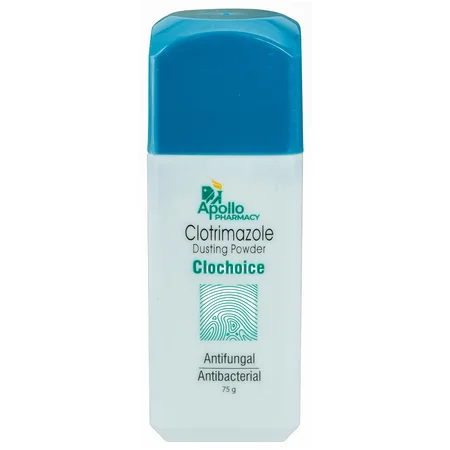 Apollo Pharmacy Clochoice Clotrimazole Dusting Powder, 75 gm