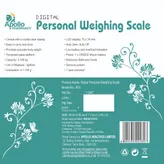 Apollo Pharmacy Digital Personal Weighing Scale, 1 Unit, Pack of 1