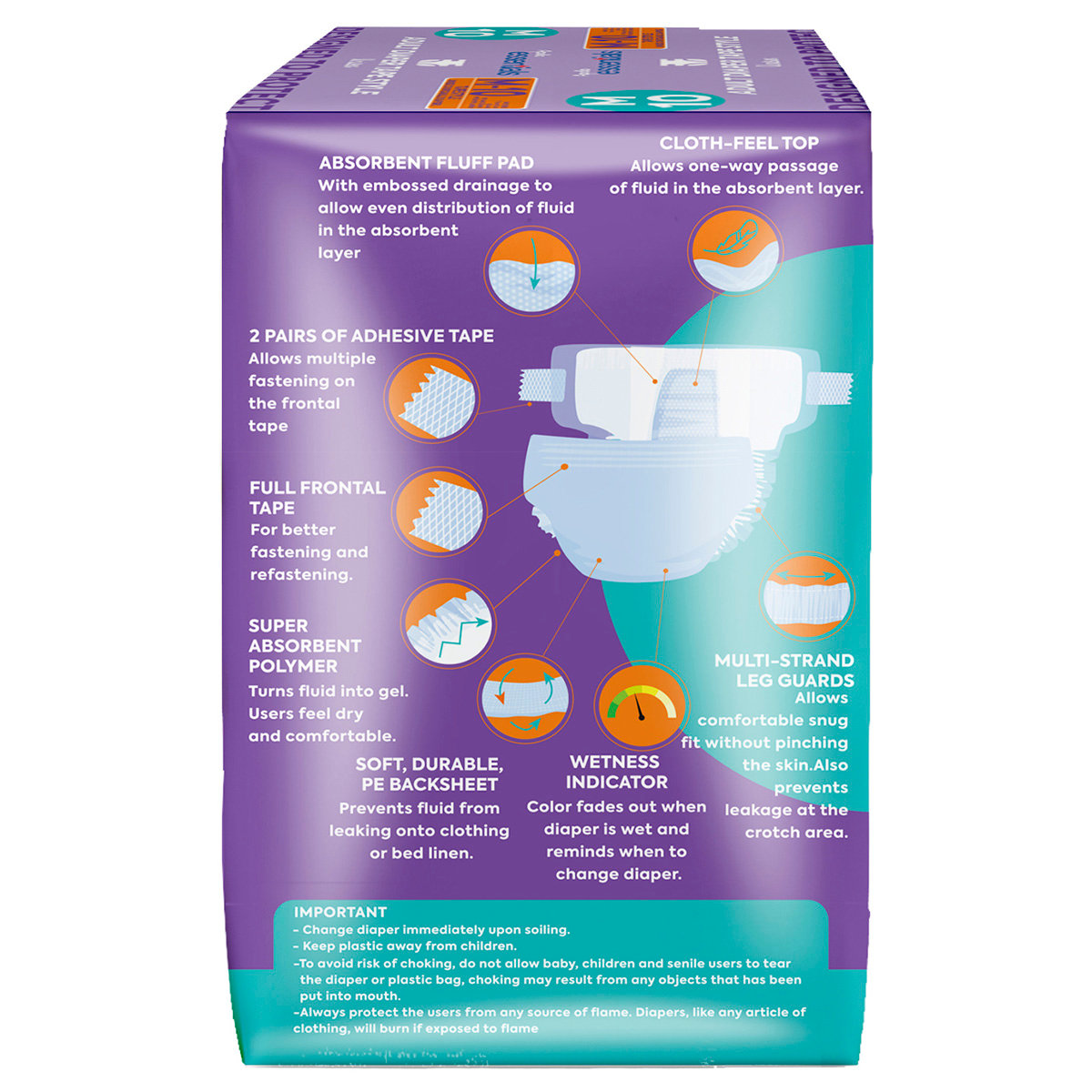 Apollo Essentials Adult Diaper Tape Unisex Medium, 10 Count, Pack of 1 Apollo Essentials Adult Diaper Tape Unisex Medium, 10 Count, Pack of 1