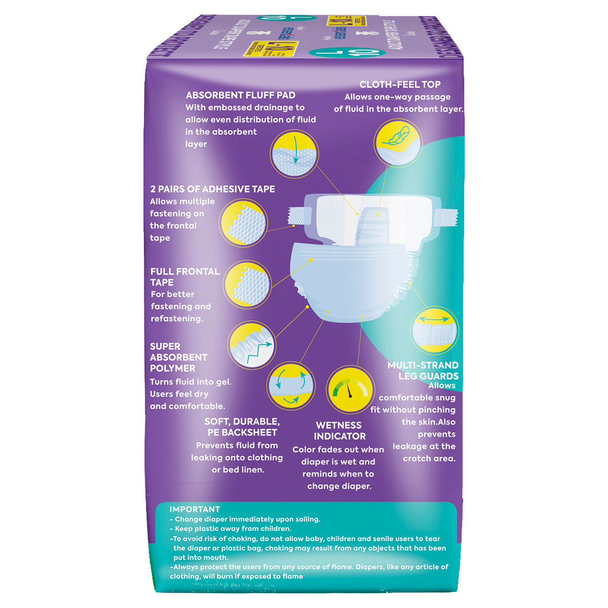 Apollo Essentials Adult Diaper Tape Unisex Large, 10 Count, Pack of 1 Apollo Essentials Adult Diaper Tape Unisex Large, 10 Count, Pack of 1