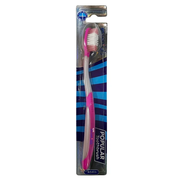 Apollo Essentials Popular Toothbrush, 1 Count