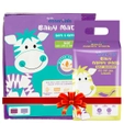 Apollo Essentials Baby Matt (Lilac) + Apollo Essentials Baby Nappy Pads 30 Count, Combo Pack