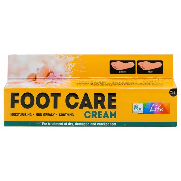 Apollo Life Foot Care Cream, 25 gm, Pack of 1
