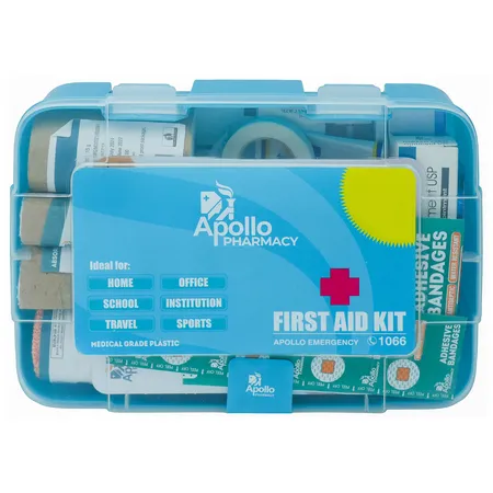 Apollo Pharmacy First Aid Kit, 1 Count