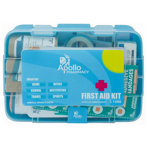Apollo Pharmacy First Aid Kit, 1 Count, Pack of 1