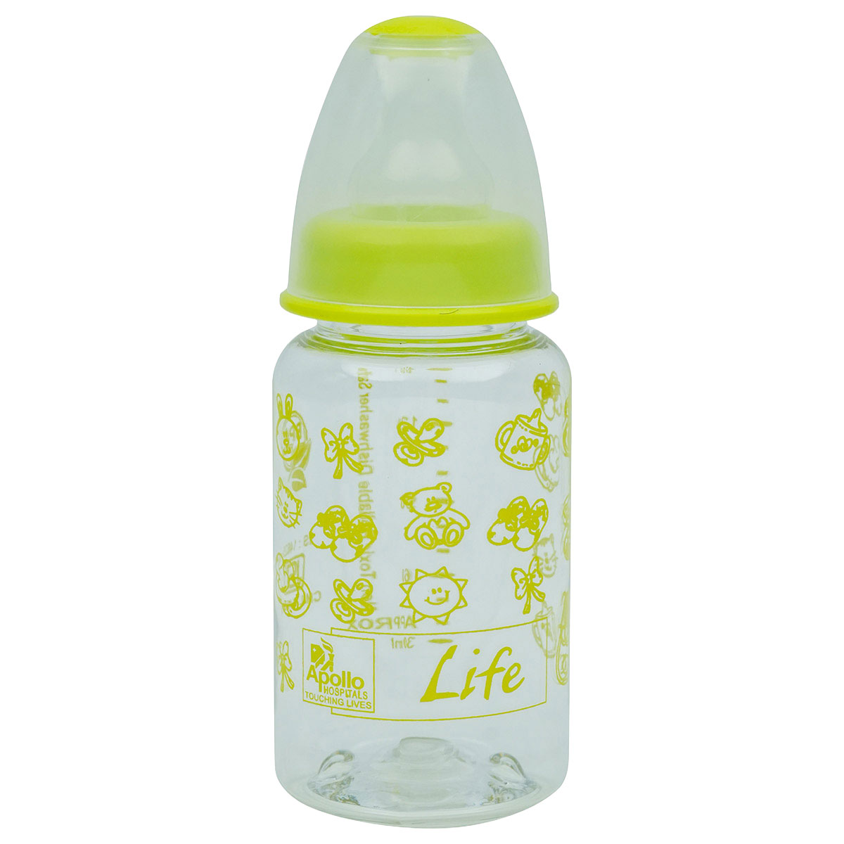 Apollo Pharmacy Feeding Bottle, 150 ml, Pack of 1 Apollo Pharmacy Feeding Bottle, 150 ml, Pack of 1