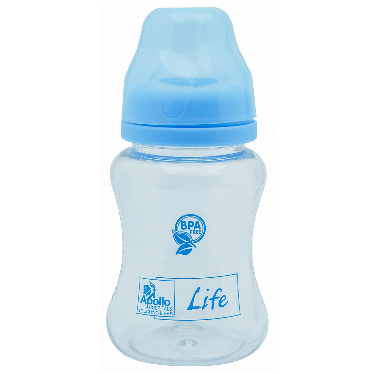 Apollo Life Feeding Bottle with Peristaltic Nipple, 250 ml, Pack of 1 Apollo Life Feeding Bottle with Peristaltic Nipple, 250 ml, Pack of 1