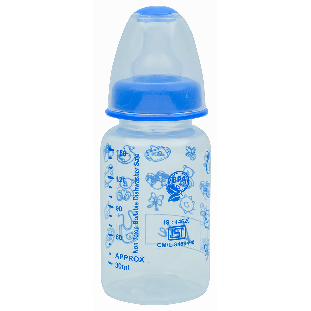 Apollo Life Feeding Bottle with Silicone Nipple, 150 ml, Pack of 1 Apollo Life Feeding Bottle with Silicone Nipple, 150 ml, Pack of 1