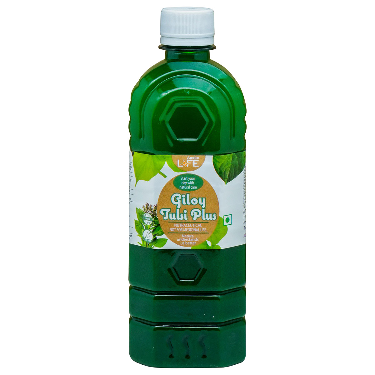 Apollo Life Giloy Tulsi Plus Juice, 500 ml, Pack of 1 Apollo Life Giloy Tulsi Plus Juice, 500 ml, Pack of 1