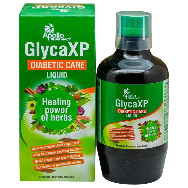 Apollo Pharmacy GlycaXp Diabetic Care Liquid, 500 ml, Pack of 1