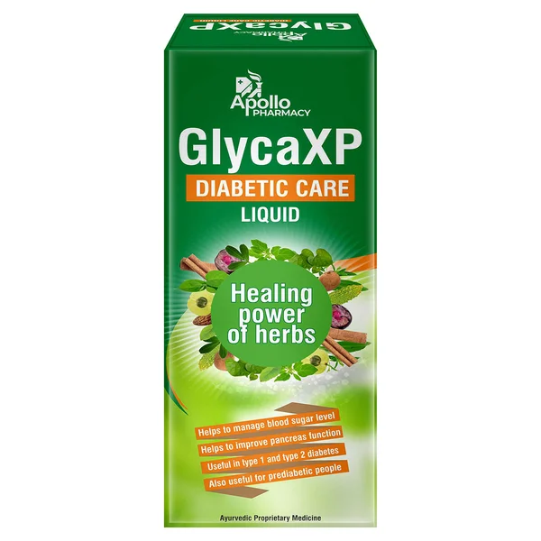 Apollo Pharmacy Glycaxp Diabetic Care Liquid, 900 ml, Pack of 1