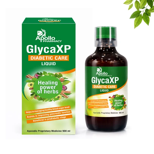 Apollo Pharmacy Glycaxp Diabetic Care Liquid, 900 ml