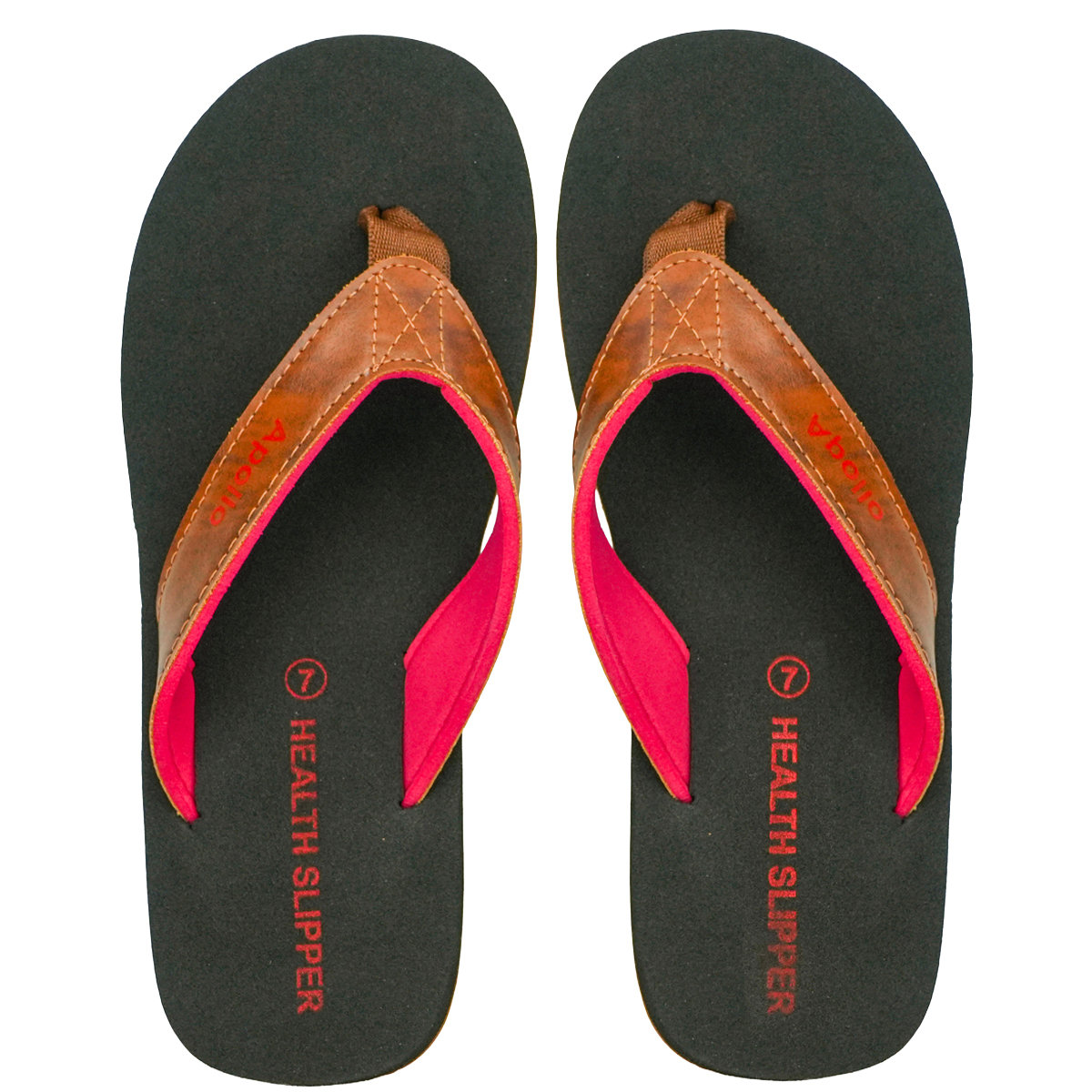 Apollo Pharmacy Health Slipper for Diabetes & Heel Pain Men Size-7, 1 Pair, Pack of 1 Apollo Pharmacy Health Slipper for Diabetes & Heel Pain Men Size-7, 1 Pair, Pack of 1