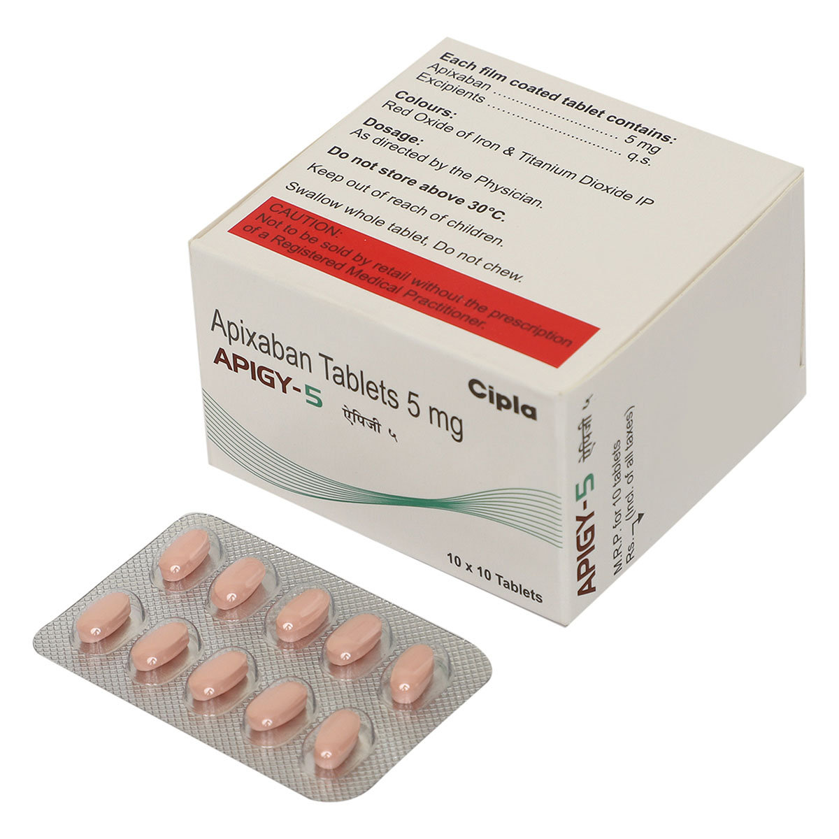 Apigy-5 Tablet 10's, Pack of 10 TABLETS Apigy-5 Tablet 10's, Pack of 10 TABLETS