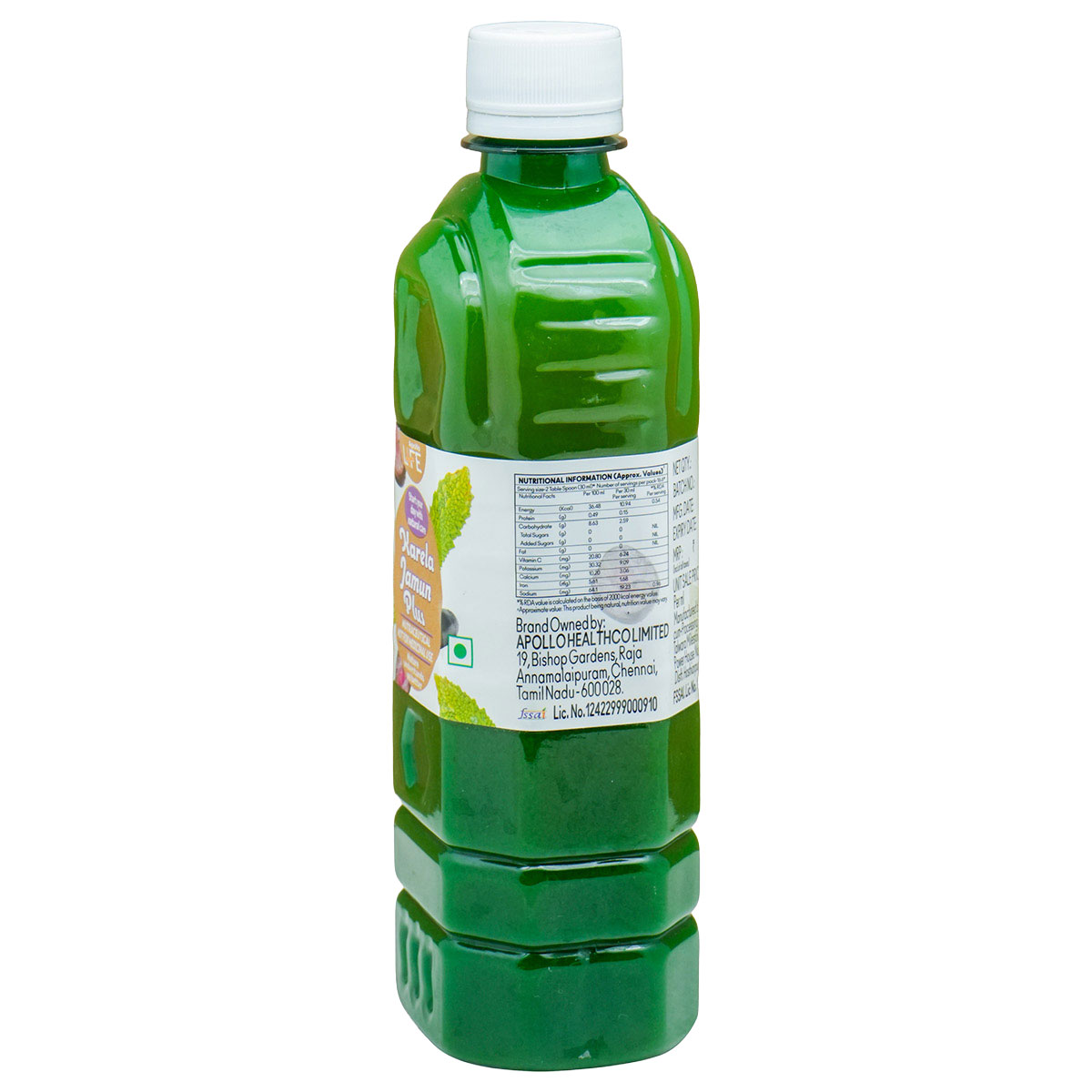 Apollo Life Karela Jamun Plus Juice, 500 ml, Pack of 1 Apollo Life Karela Jamun Plus Juice, 500 ml, Pack of 1