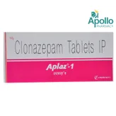 Aplaz 1 mg Tablet 10's, Pack of 10 TabletS