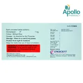 Aplaz 1 mg Tablet 10's, Pack of 10 TabletS