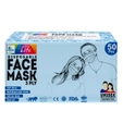 Apollo Life 3 Ply Disposable Face Mask, 50 Count