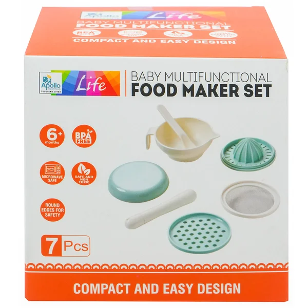 Apollo Life Baby Multifunctional Food Maker Set, 1 Count, Pack of 1