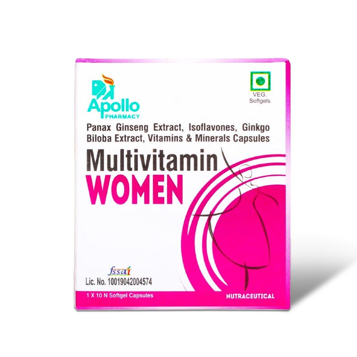 Apollo Pharmacy Multivitamin For Women, 10 Capsules Price, Uses, Side ...