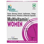 Apollo Pharmacy Multivitamin for Women, 10 Capsules