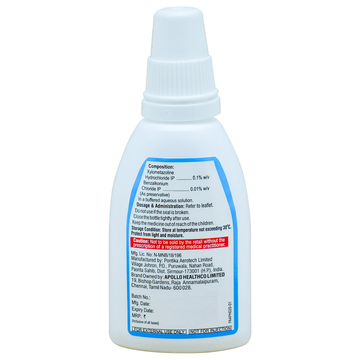 Apollo Pharmacy Nasochoice Adult Nasal Spray, 10 ml, Pack of 1 Apollo Pharmacy Nasochoice Adult Nasal Spray, 10 ml, Pack of 1