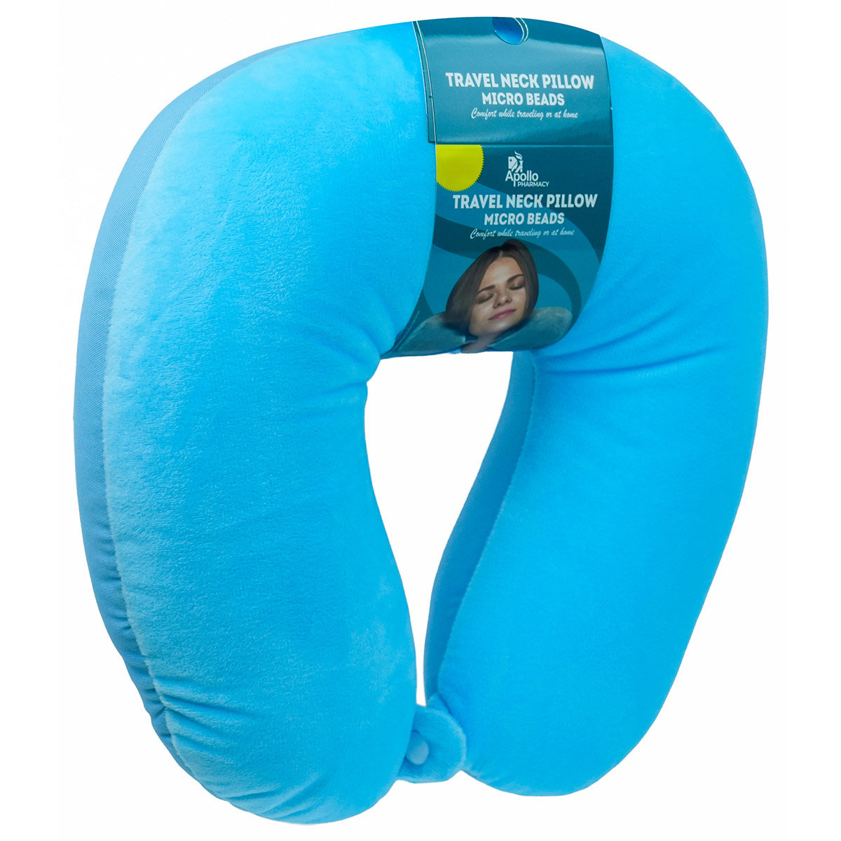 Apollo Pharmacy Travel Neck Pillow Universal, 1 Count, Pack of 1 Apollo Pharmacy Travel Neck Pillow Universal, 1 Count, Pack of 1