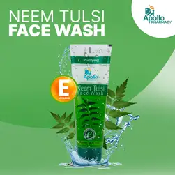Apollo Life Neem Tulsi Face Wash, 75 ml