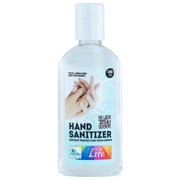 Apollo Life Hand Sanitizer, 300 ml (3x100 ml), Pack of 3