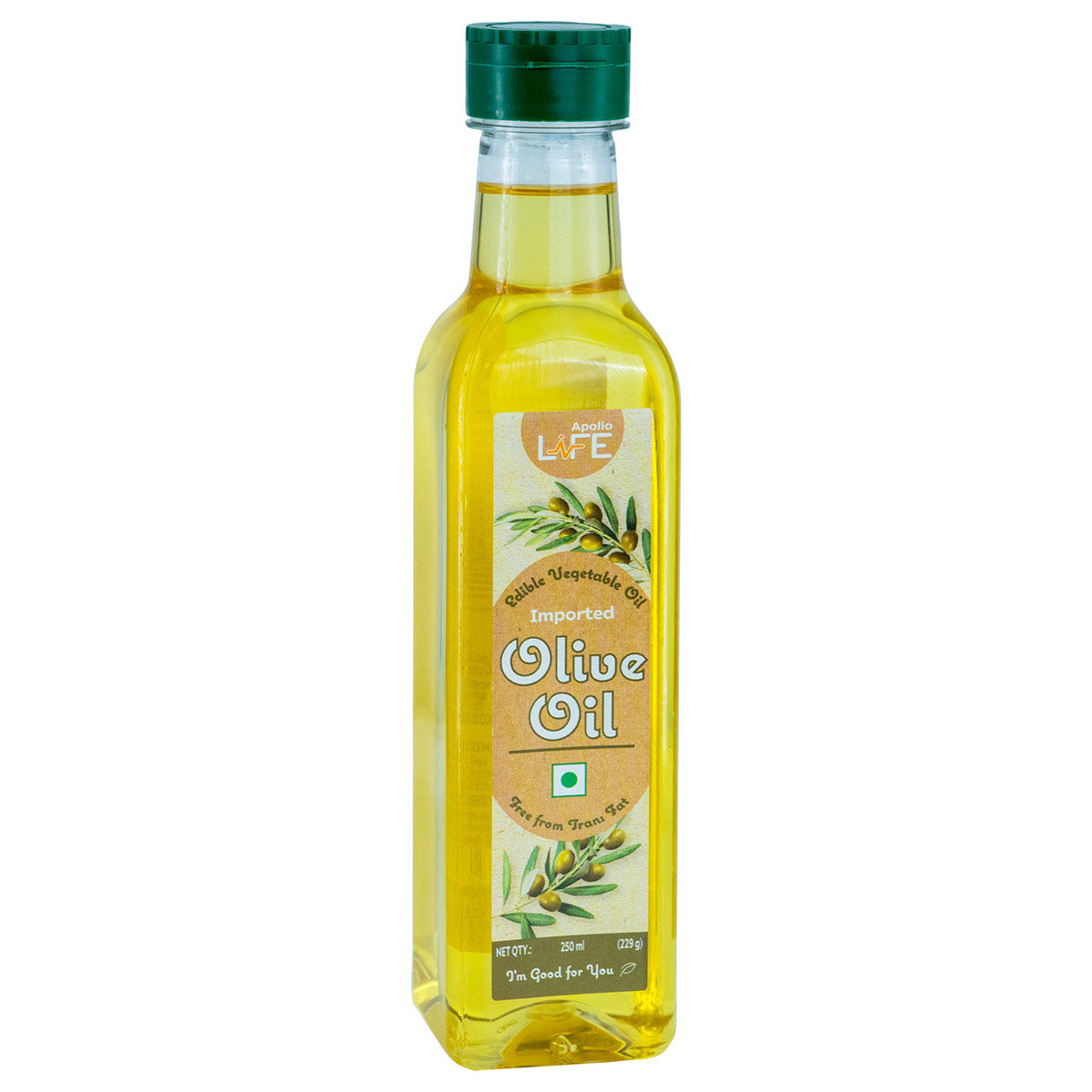 Apollo Life Olive Oil, 250 ml, Pack of 1 Apollo Life Olive Oil, 250 ml, Pack of 1