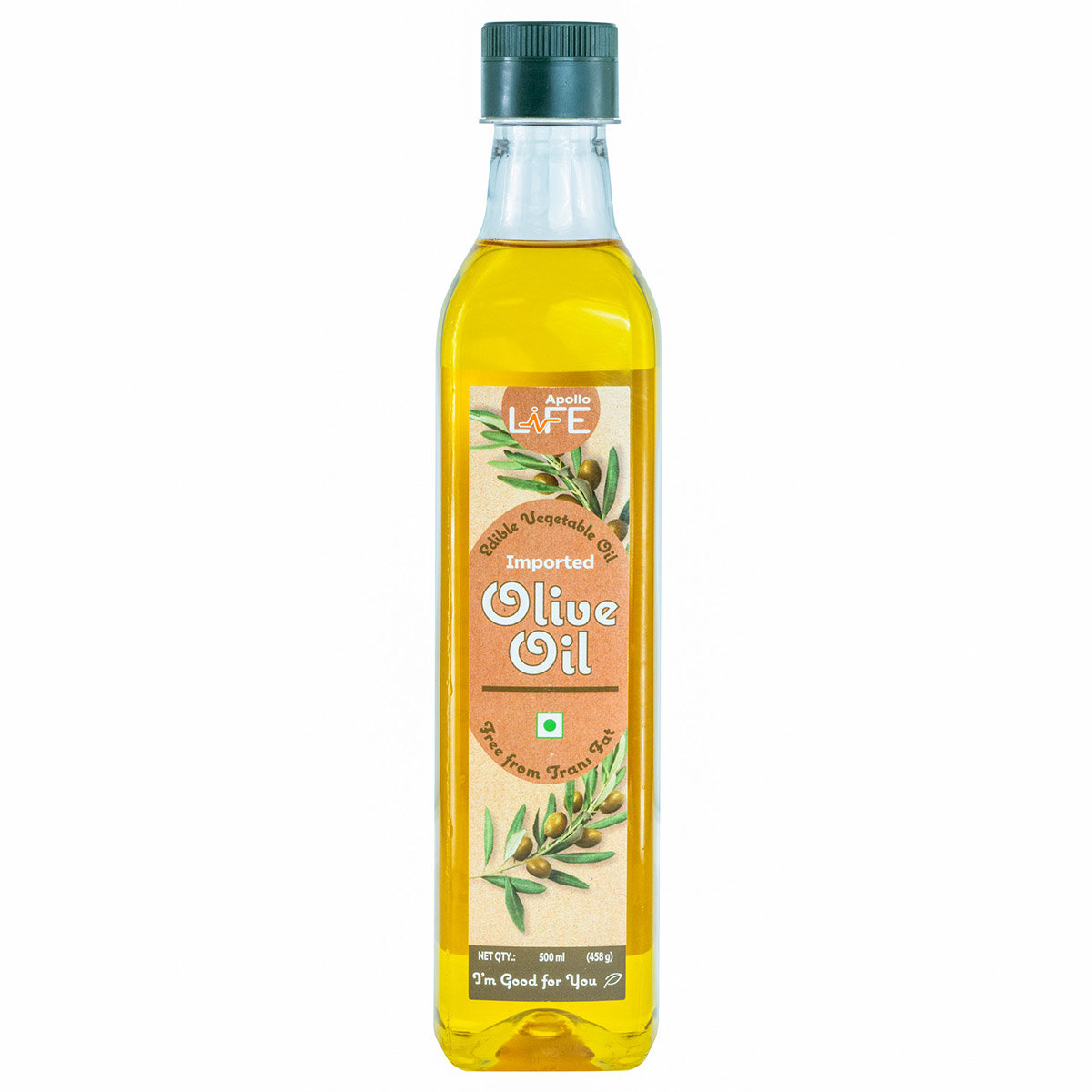 Apollo Life Olive Oil, 500 ml, Pack of 1 Apollo Life Olive Oil, 500 ml, Pack of 1