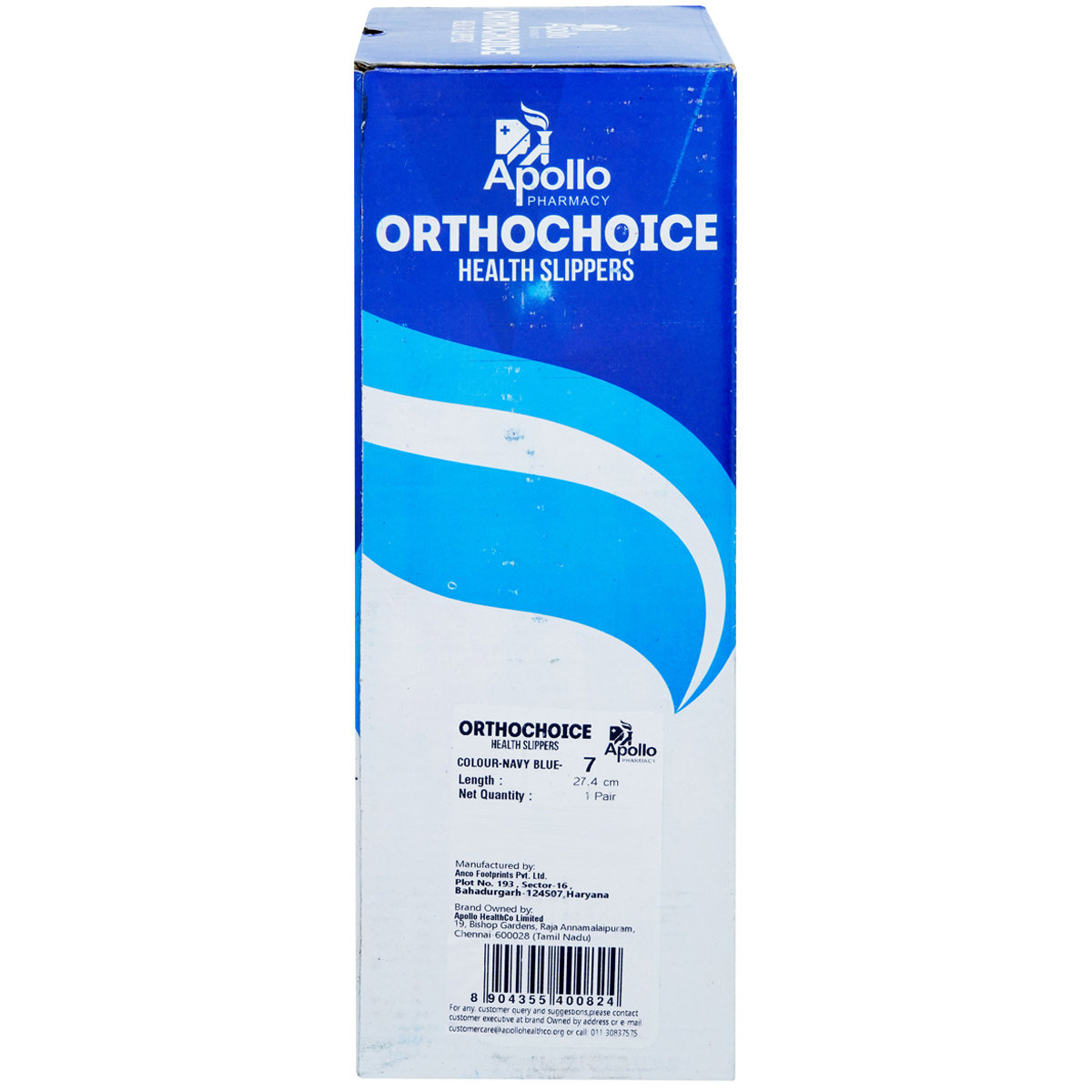 Apollo Pharmacy Orthochoice Men Health Slippers Size 7, 1 Pair, Pack of 1 Apollo Pharmacy Orthochoice Men Health Slippers Size 7, 1 Pair, Pack of 1