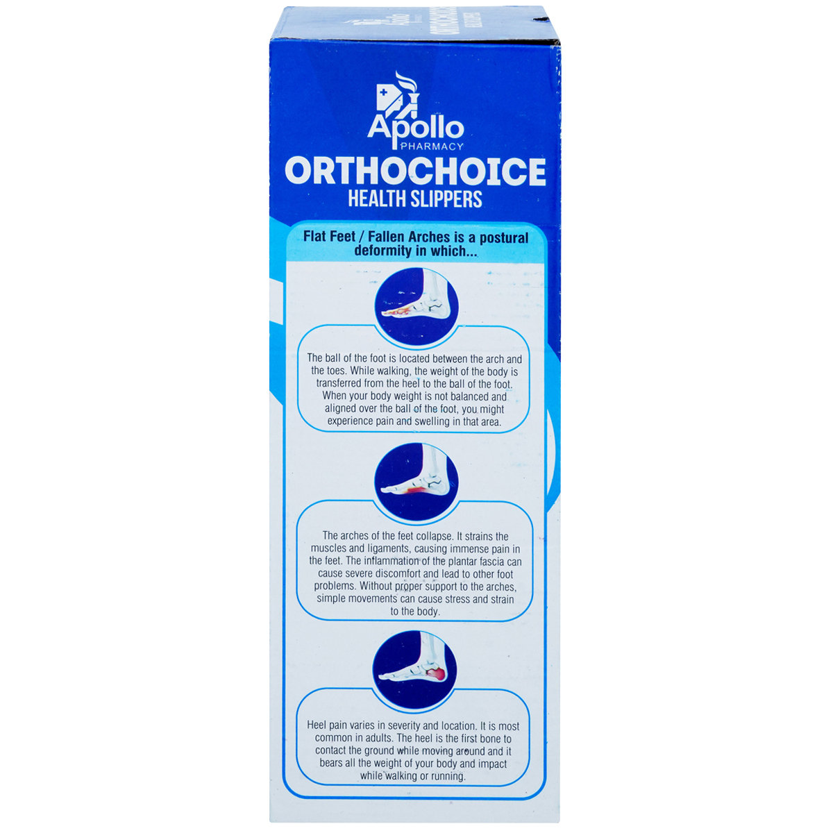 Apollo Pharmacy Orthochoice Men Health Slippers Size 5, 1 Pair, Pack of 1 Apollo Pharmacy Orthochoice Men Health Slippers Size 5, 1 Pair, Pack of 1