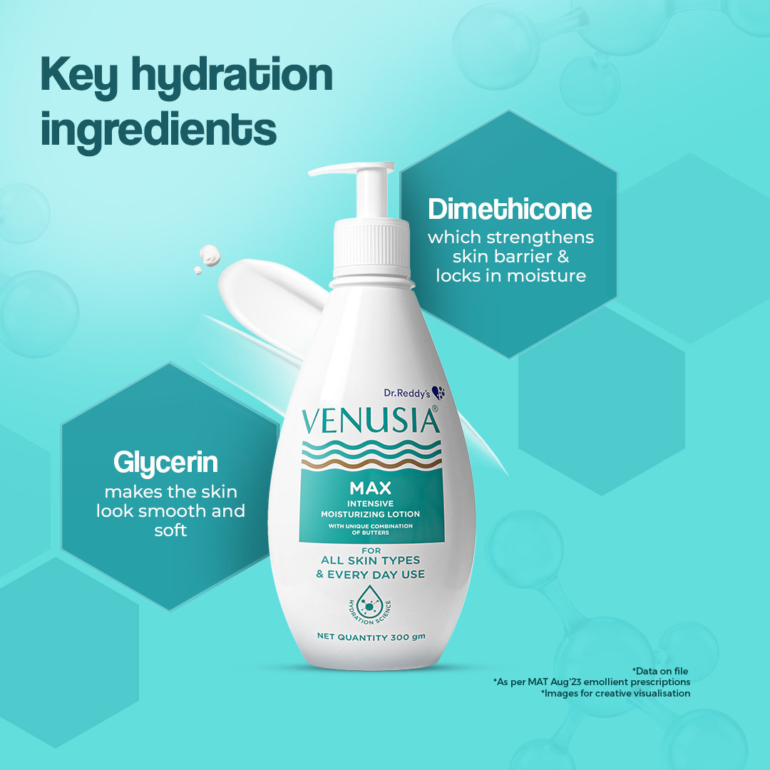 Venusia Max Intensive Moisturizing Lotion 300 gm, Pack of 1 Venusia Max Intensive Moisturizing Lotion 300 gm, Pack of 1