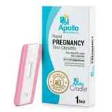 Apollo Pharmacy Rapid Pregnancy Test Cassette, 1 Count, Pack of 1