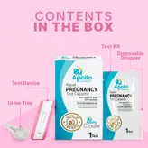 Apollo Pharmacy Rapid Pregnancy Test Cassette, 1 Count, Pack of 1