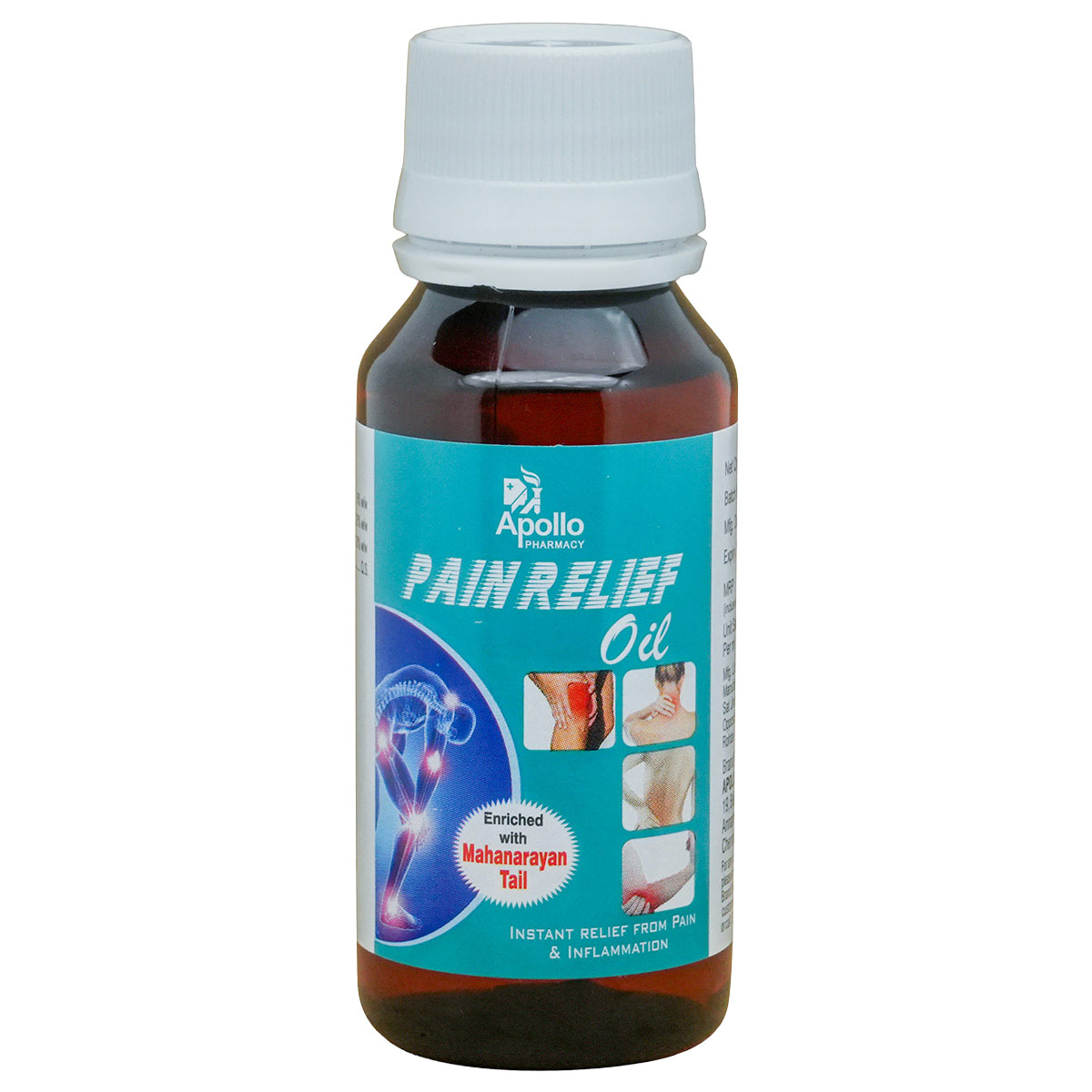 Apollo Pharmacy Pain Relief Oil, 60 ml, Pack of 1 Apollo Pharmacy Pain Relief Oil, 60 ml, Pack of 1