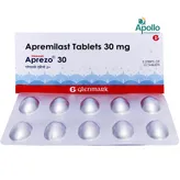 Aprezo 30 mg Tablet 10's, Pack of 10 TabletS