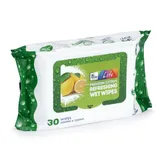 Apollo Life Premium Citrus Refreshing Wet Wipes, 60 (2 X 30) Count, Pack of 2
