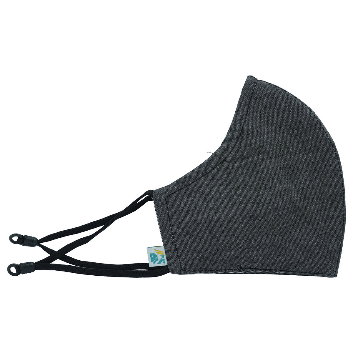 Apollo Life Reusable 4ply Grey Face Mask, 1 Count, Pack of 1 Apollo Life Reusable 4ply Grey Face Mask, 1 Count, Pack of 1