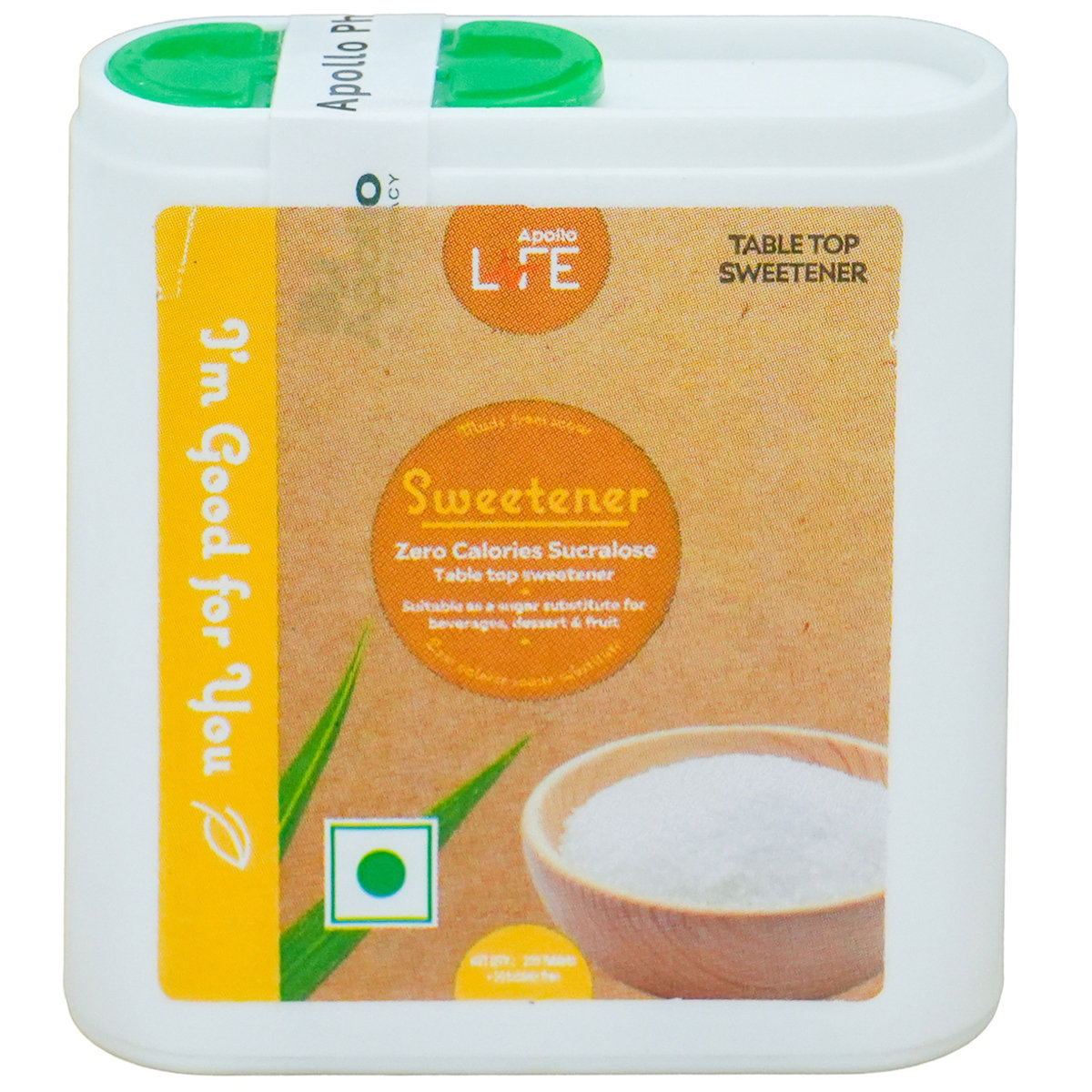 Apollo Pharmacy Low Calorie Sweetener, 200 Tablets, Pack of 1 Apollo Pharmacy Low Calorie Sweetener, 200 Tablets, Pack of 1