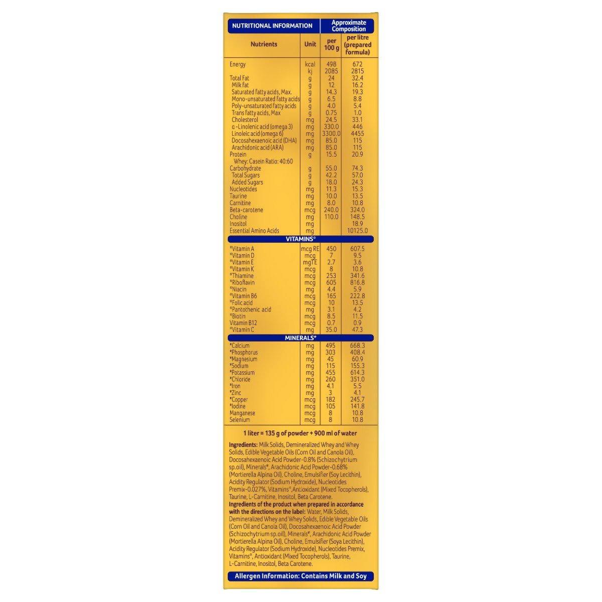 Aptamil Gold Follow-Up Formula Stage 2 Powder, 400 gm, Pack of 1 Aptamil Gold Follow-Up Formula Stage 2 Powder, 400 gm, Pack of 1