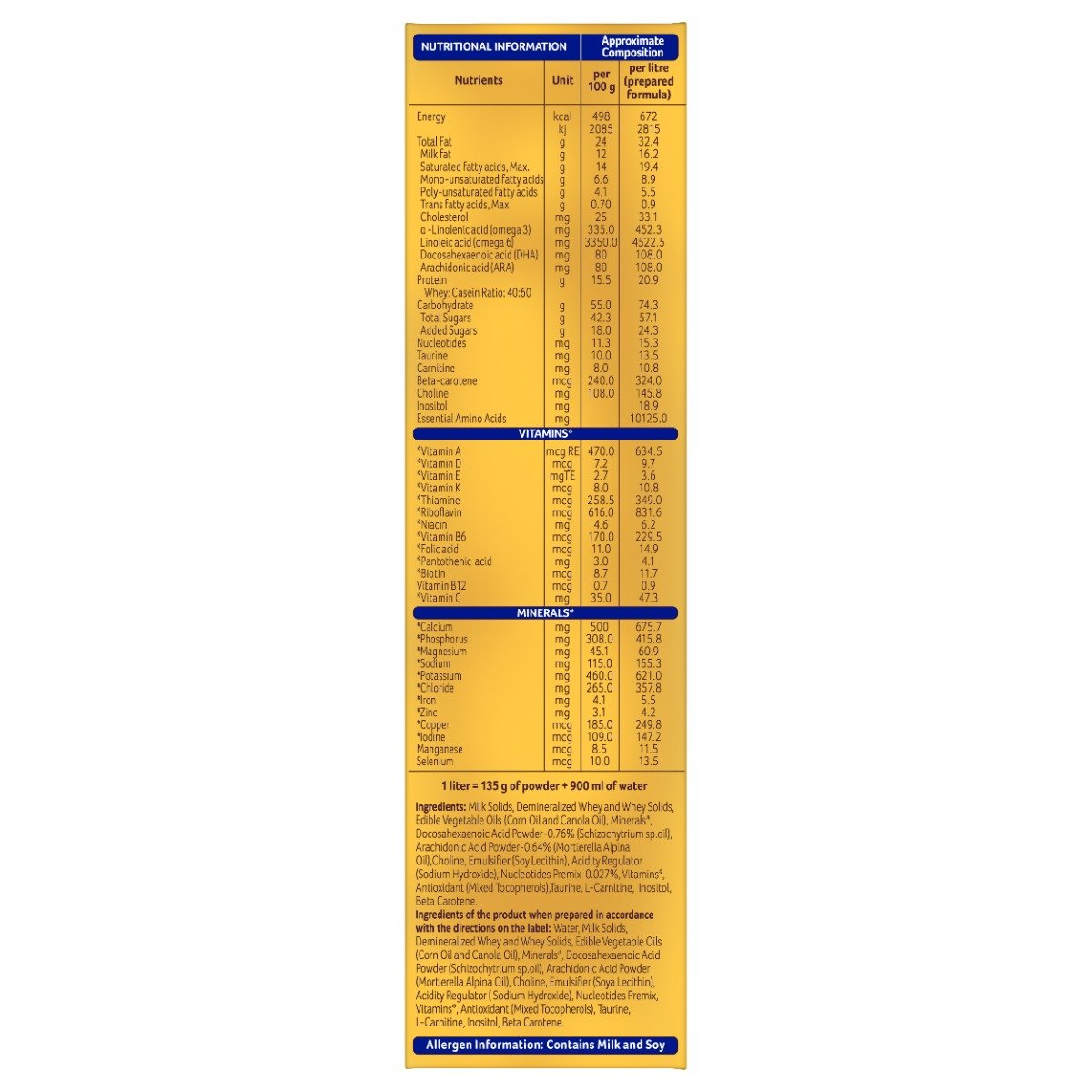 Aptamil Gold Follow-Up Formula Stage 3 Powder, 400 gm, Pack of 1 Aptamil Gold Follow-Up Formula Stage 3 Powder, 400 gm, Pack of 1