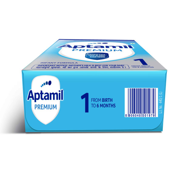 Aptamil Premium Infant Formula Stage 1 Powder, 400 gm Refill Pack, Pack of 1 Aptamil Premium Infant Formula Stage 1 Powder, 400 gm Refill Pack, Pack of 1