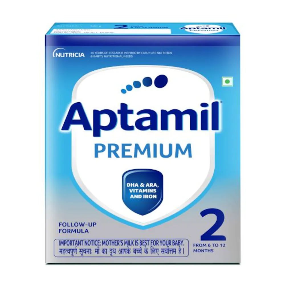 Aptamil Premium Follow-Up Formula Stage 2 Powder, 400 gm Refill Pack, Pack of 1 Aptamil Premium Follow-Up Formula Stage 2 Powder, 400 gm Refill Pack, Pack of 1