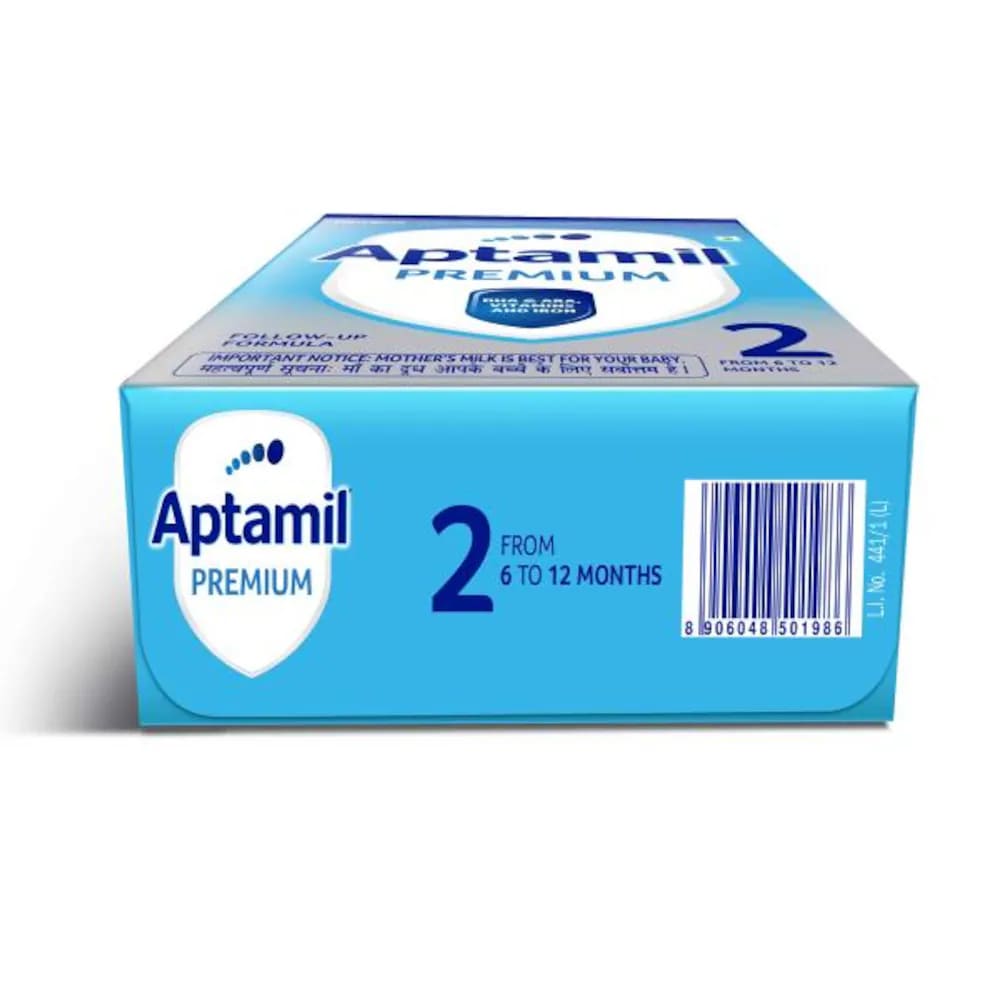 Aptamil Premium Follow-Up Formula Stage 2 Powder, 400 gm Refill Pack, Pack of 1 Aptamil Premium Follow-Up Formula Stage 2 Powder, 400 gm Refill Pack, Pack of 1