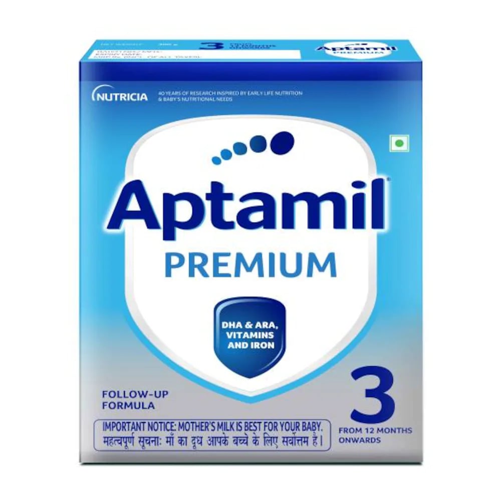 Aptamil Premium Follow-Up Formula Stage 3 Powder, 400 gm Refill Pack, Pack of 1 Aptamil Premium Follow-Up Formula Stage 3 Powder, 400 gm Refill Pack, Pack of 1