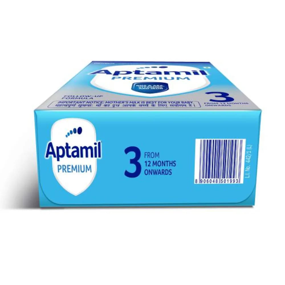 Aptamil Premium Follow-Up Formula Stage 3 Powder, 400 gm Refill Pack, Pack of 1 Aptamil Premium Follow-Up Formula Stage 3 Powder, 400 gm Refill Pack, Pack of 1